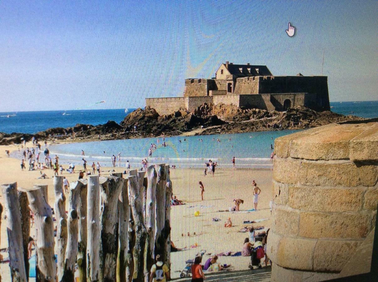 Le Dauphine 20M De La Plage Saint-Malo Eksteriør billede